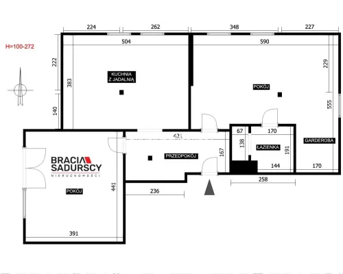 2 pok (oddzielne)72m2 na styku Krowodrza/Bronowice