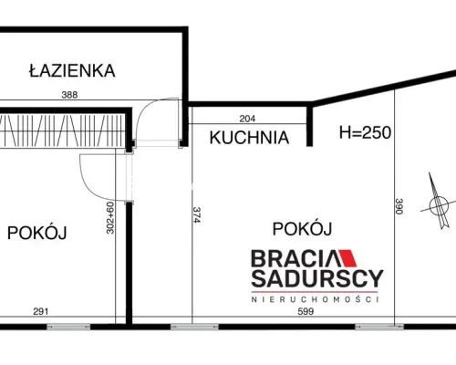 2-POKOJOWE MIESZKANIE W ODRESTAUROWANEJ KAMIENICY