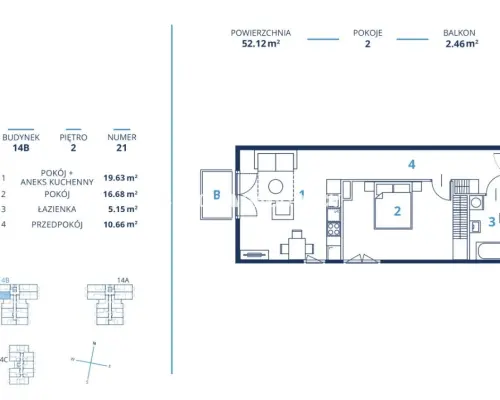 Gotowa inwestycja - metraże od 39 m2, Kraków