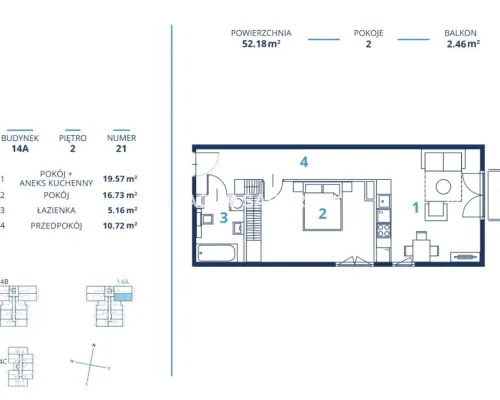 Gotowa inwestycja - metraże od 39 m2, Kraków