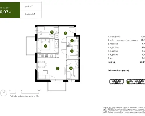 Smart Apartament na Prądniku Białym blisko Zieleni