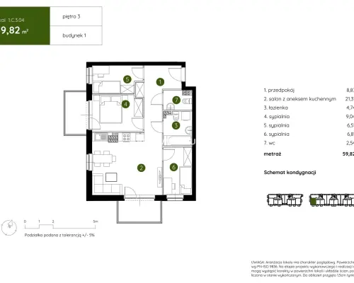 Smart Apartament na Prądniku Białym blisko Zieleni