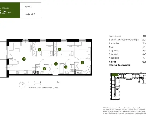 Smart Apartament na Prądniku Białym blisko Zieleni