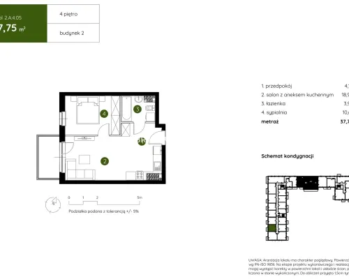 Smart Apartament na Prądniku Białym blisko Zieleni