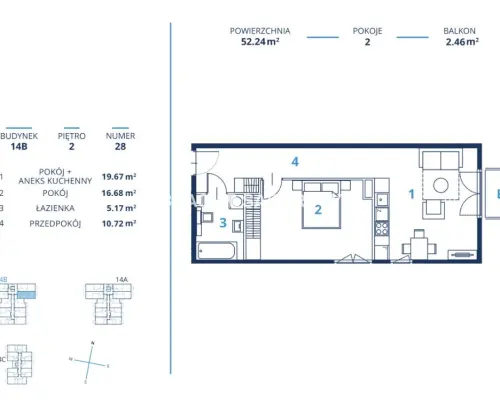 Gotowa inwestycja - metraże od 39 m2, Kraków