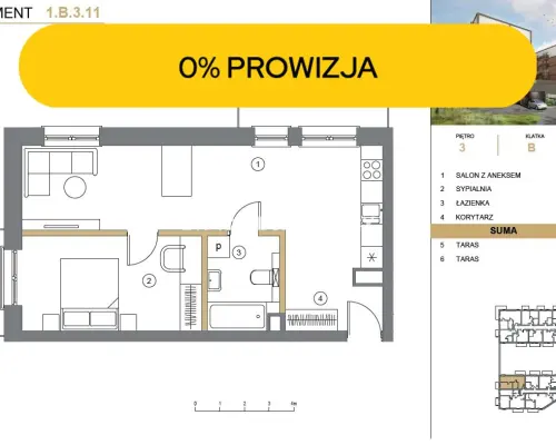 Mieszkania stan deweloperski Wieliczka centrum!!