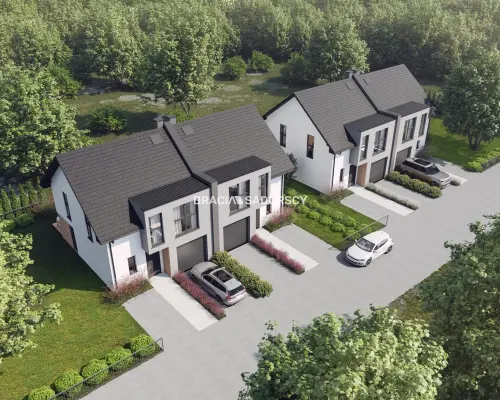 ZIELONKI dwupoziomowe Mieszkanie 75 m z ogródkiem