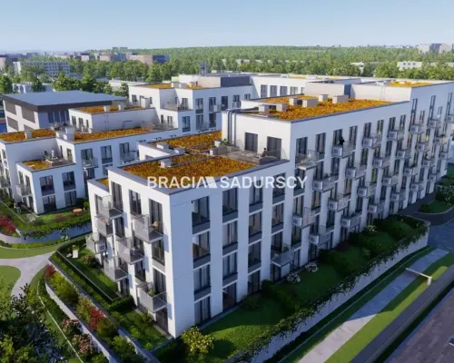 Nowe osiedle mieszkaniowe Bronowice