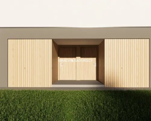 3pok.65m2 dwupoziomowe/nowoczesna bryła budynku