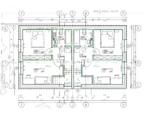 3pok.65m2 dwupoziomowe/nowoczesna bryła budynku