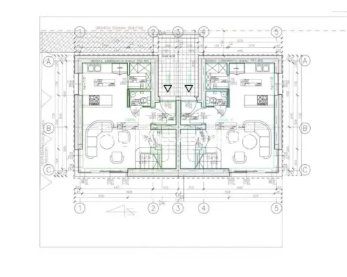 3pok.65m2 dwupoziomowe/nowoczesna bryła budynku