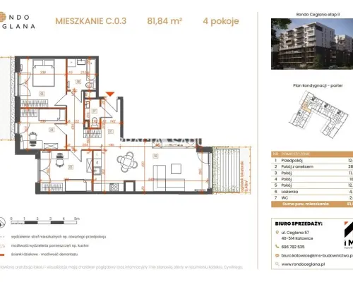 Katowice-mieszkania z widokiem na zieleń i miasto!