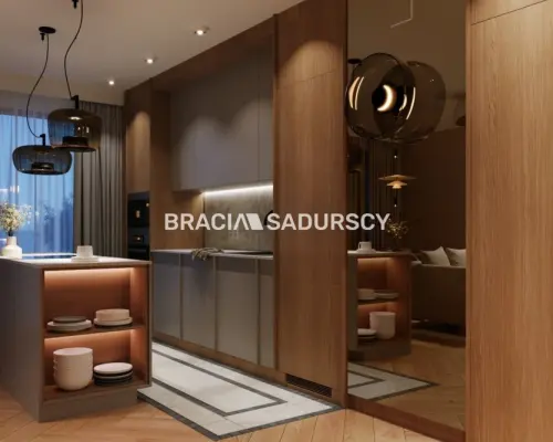 Apartament Premium 67m Wola Justowska, 2 x Ogródki