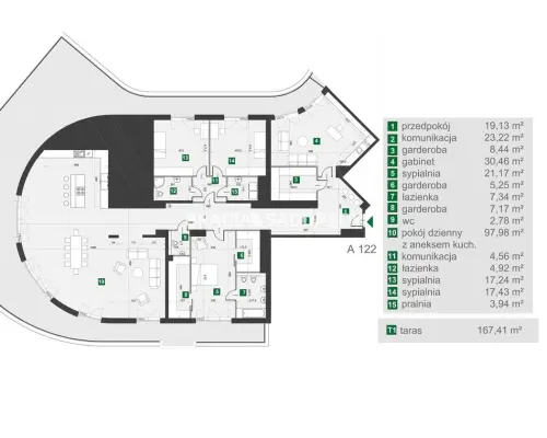 Grzegórzki - nowe luksusowe apartamenty