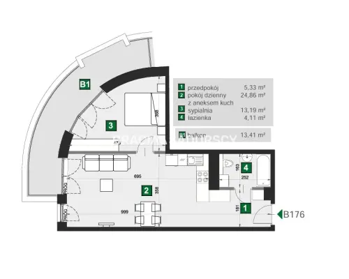 Grzegórzki - nowe luksusowe apartamenty