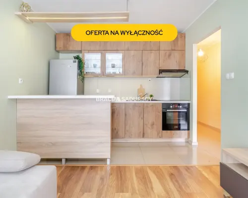 Zadbane 38 m² z balkonem | Piaski Wielkie