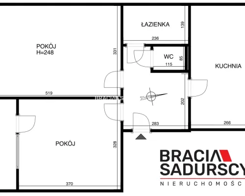 Spokojna okolica/2-3pok/szkoła-sklep-centrum