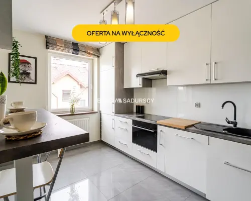 Dwupoziomowe mieszkanie 70 m² w granicy Krakowa