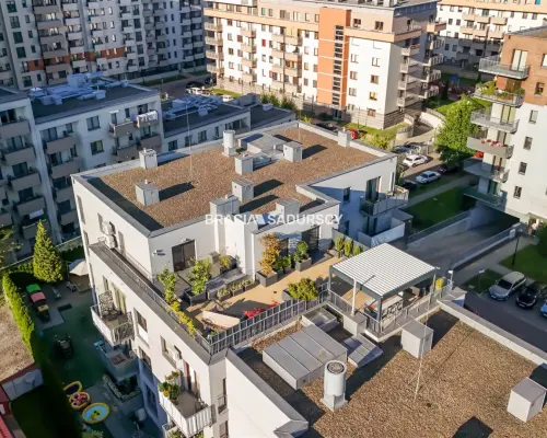 Penthouse / taras 120 m2 / panorama Krakowa