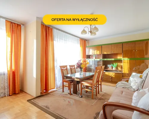 Czyżyny – 3 pokoje z balkonem i piwnicą