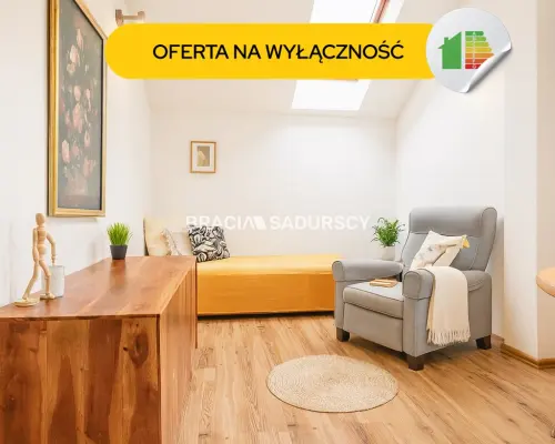 27m2 z piwnicą, klimatyzacją i widokiem na Kopiec