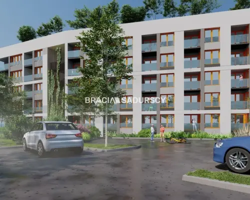 Dostępne mieszkania od 25m2 do 63m2. 