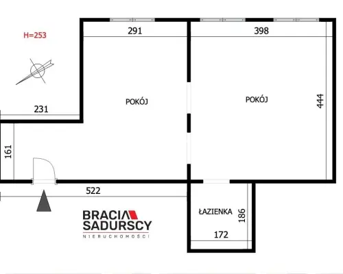 Apartament 37m2 na Starym Podgórzu - Kalwaryjska