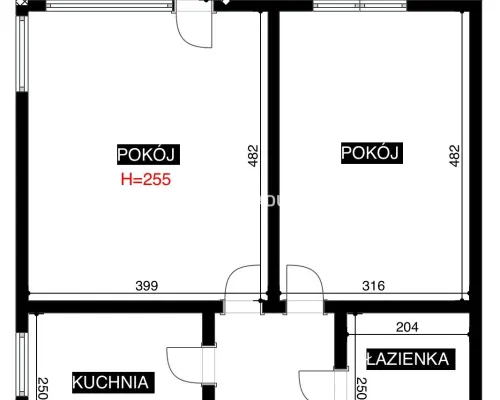 2 pok, 52m2, ul. Reduta, z miejscem postojowym