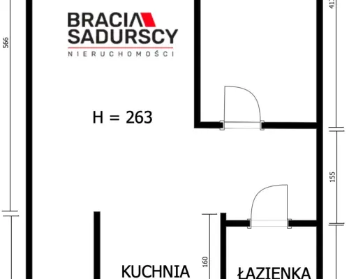 2 pokoje z pięknym widokiem na Kraków