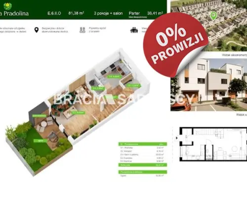 Nowa Pradolina mieszkaniez 2 poziomowe