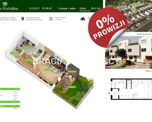 Nowa Pradolina mieszkaniez 2 poziomowe