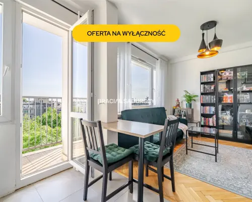 Kraków, al. Grottgera, Krowodrza - mieszkanie 39 m² z balkonem i garażem.   Na sprzedaż dwupokojowe mieszkanie o
