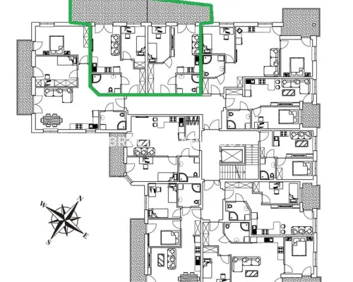 Sprzedaż: Dwa lokale mieszkalne (75 m²) w jednej KW | ul. Na Zakolu Wisły   Na sprzedaż nieruchomość o łącznej powierzch