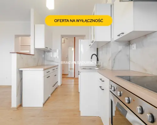3 pok 51 m2  dwa balkony / Dębniki Ruczaj