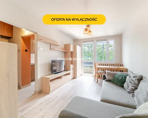 Kawalerka z balkonem | 28,8 m² | os. Złotego Wieku