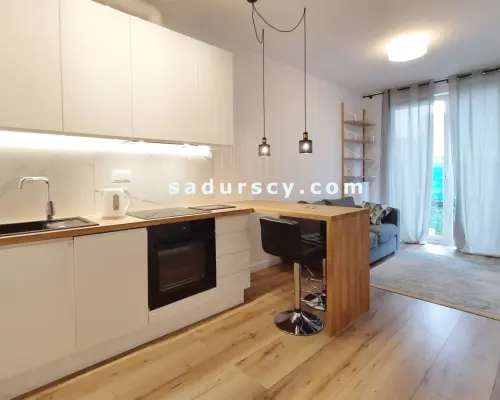 Nowe, 2-pokojowe mieszkanie 31m2 z ogródkiem 20m2 w Zamieniu, na pograniczu Warszawy - Ursynowa i gminy Lesznowola.   Przestrze