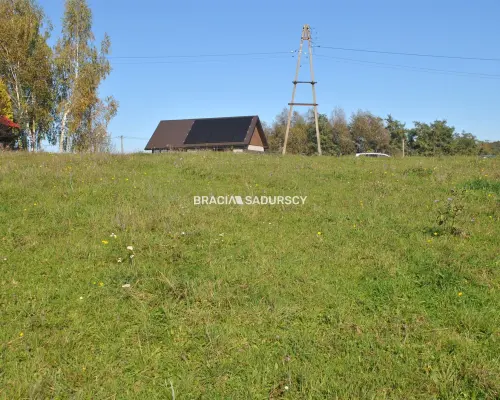 Widokowa dziaałka w Dziekanowicach gm.Dobczyce