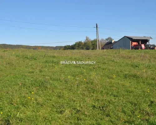 Widokowa dziaałka w Dziekanowicach gm.Dobczyce