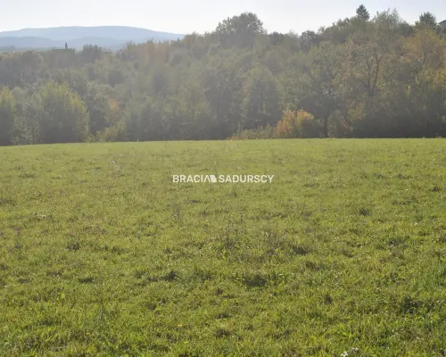 Widokowa dziaałka w Dziekanowicach gm.Dobczyce