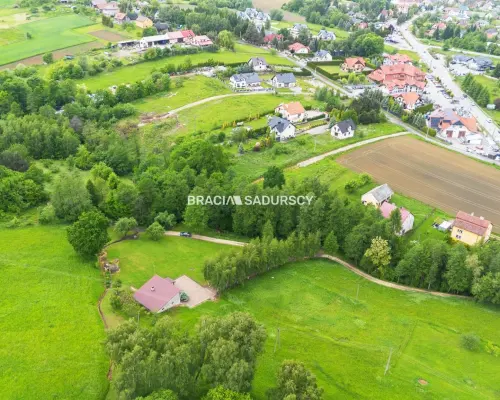 Działka budowlano-rolnma w Łazanach gm.Biskupice