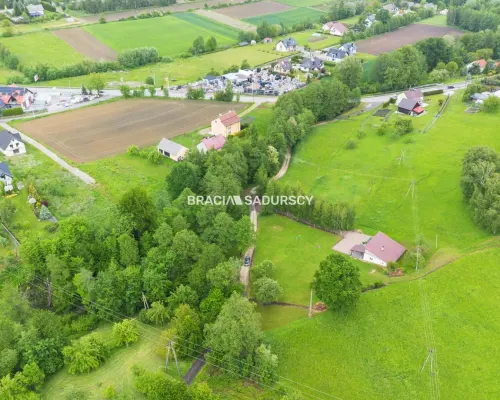 Działka budowlano-rolnma w Łazanach gm.Biskupice