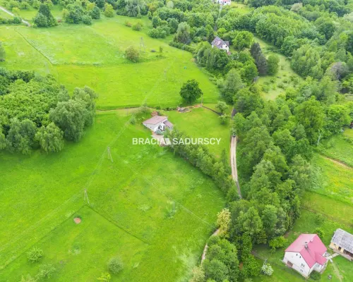 Działka budowlano-rolna w Łazanach gm.Biskupice