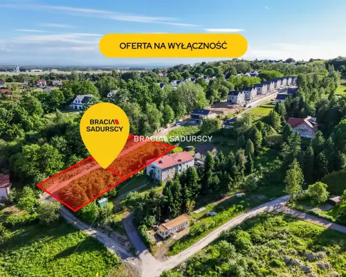 14,64 AR DZIAŁKA BUDOWALNA -  UL. POD LASEM, BALICE GM.ZABIERZÓW    Do sprzedaży działka budowlana o pow.  14,64 ar,