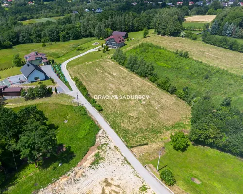 Działka widokowa w Byszynac 13 arów gm.Wieliczka
