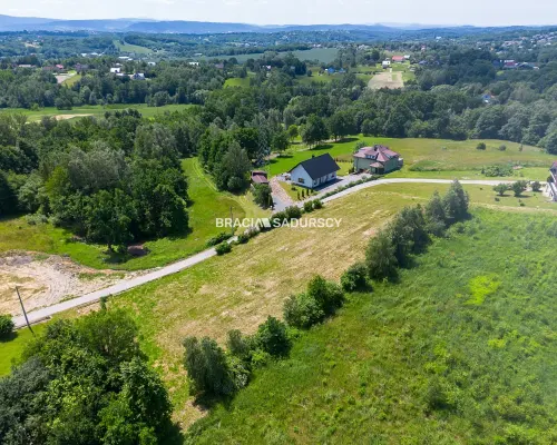 Działka widokowa w Byszynac 13 arów gm.Wieliczka