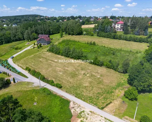 Działka widokowa w Byszynac 13 arów gm.Wieliczka