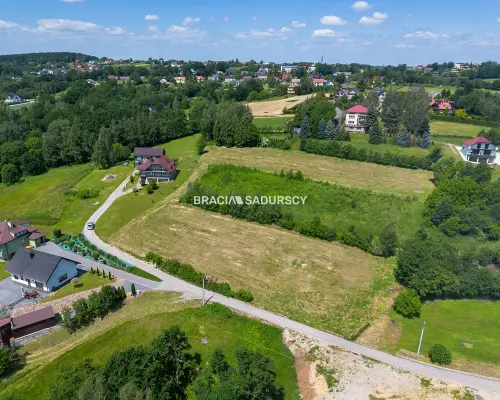 Działka widokowa w Byszynac 13 arów gm.Wieliczka
