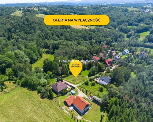Malowicza działka w Głogoczowie