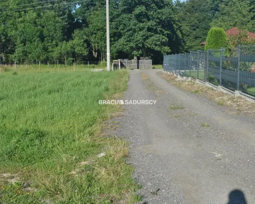 Działka budowlana przy ulicy Źyznej w Krakowie.