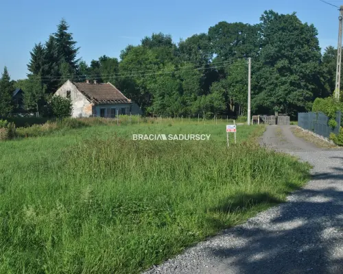 Działka budowlana przy ulicy Źyznej w Krakowie.